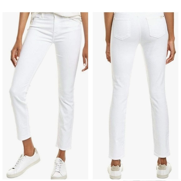7 For All Mankind Denim - Jen7 by 7 for all Mankind Cropped Skinny Jeans, size 10
